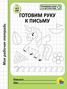 МОЯ РАБОЧАЯ ТЕТРАДЬ. ГОТОВИМ РУКУ К ПИСЬМУ