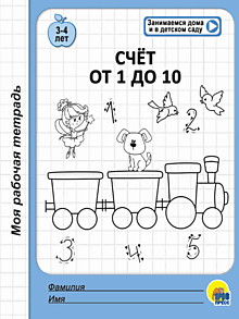 МОЯ РАБОЧАЯ ТЕТРАДЬ. СЧЁТ ОТ 1 ДО 10