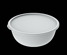 Миска с крышкой «Шарм» 3,7л (серый)