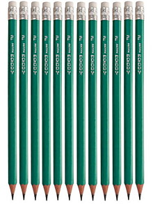 Карандаш-КАНТЕ с ластиком НВ 1/12