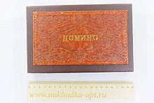 Домино коробка кожа