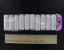 Нитки белые (набор 10шт.)
