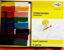 ГАММА-Пластилин Юный художник-280046-16цв. (224г)